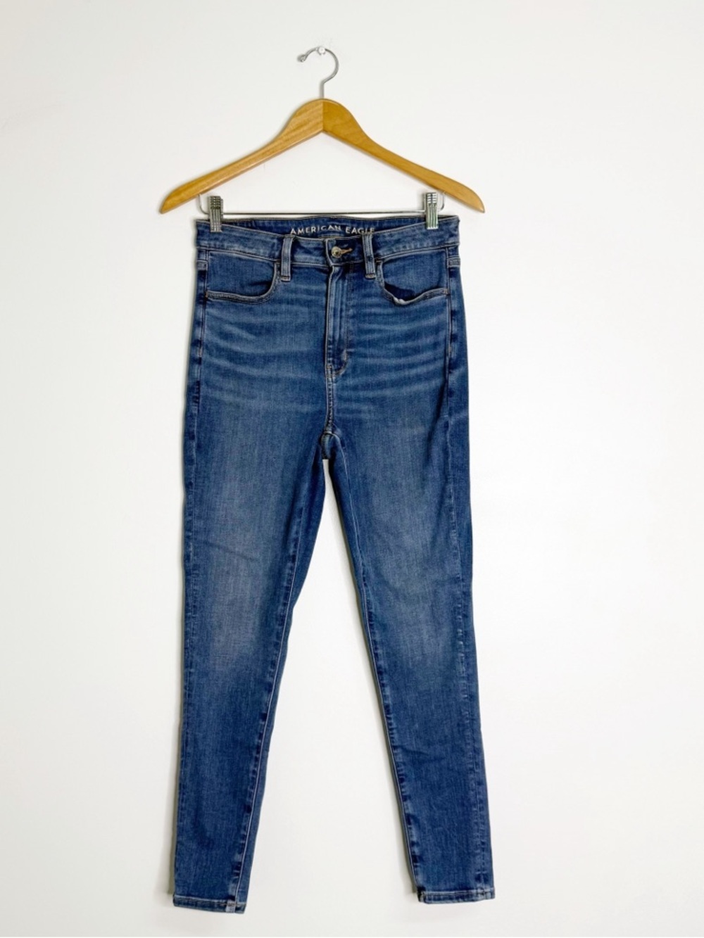 American Eagle Super High Rise Jegging Jeans Size 6 Short Next Level Stretch